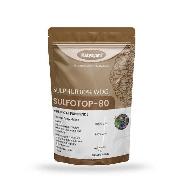 Katyayani SULFOTOP 80 Sulphur 80 % WDG Fungicide