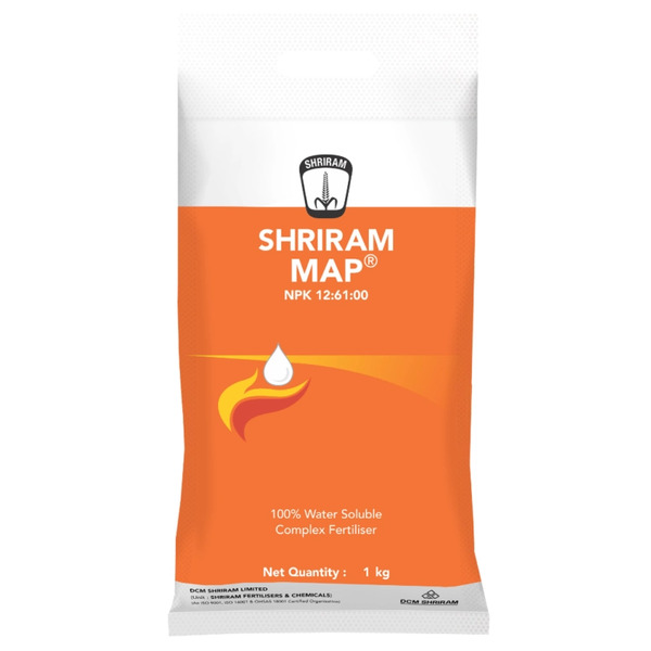 Shriram MAP Mono Ammonium Phosphate NPK 12:61:00 100% Water Soluble Fertilizer