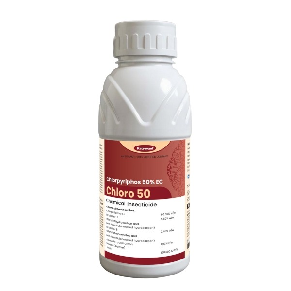 Katyayani Chloro 50 Chlorpyriphos 50% EC Insecticide