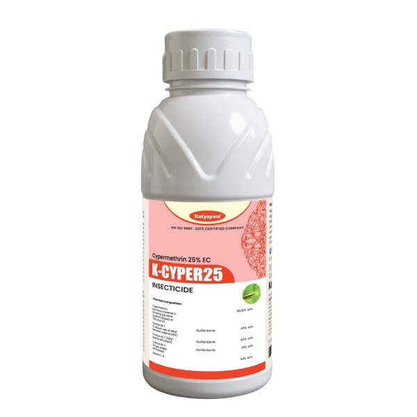 Katyayani K-Cyper 25 Cypermethrin 25% EC Insecticides