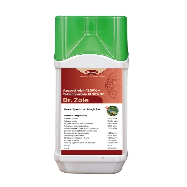 Katyayani Dr. Zole Azoxystrobin 11.00 % + Tebuconazole 18.30 % SC Fungicides