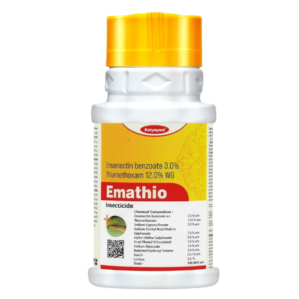 Katyayani Emathio Emamectin Benzoate 3.0% +Thiamethoxam 12.0% Broad Spectrum Insecticide