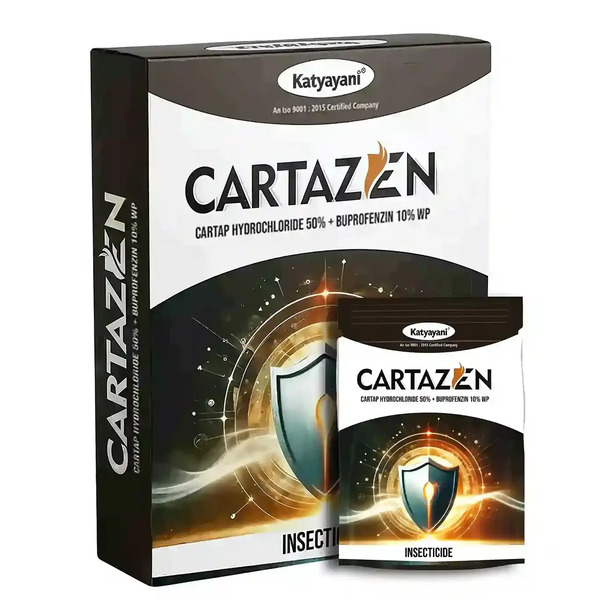 Katyayani Cartazen (Cartap Hydrochloride 50% + Buprofezin 10% WP) Insecticide
