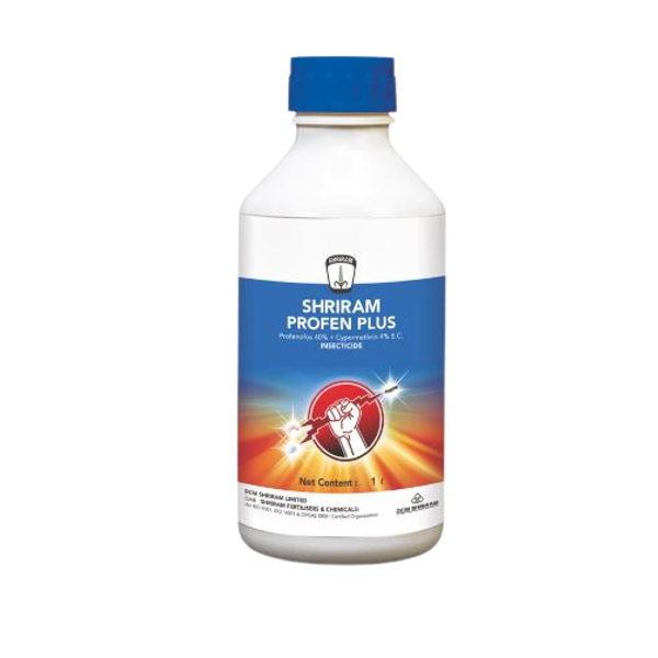 Shriram Profen Plus Profenofos 40% EC + Cypermethrin 4% EC Insecticides