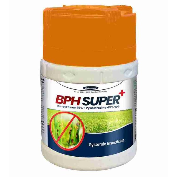 Katyayani BPH Super+ - Dinotefuran 15.00 %+ Pymetrozine 45.00 % WG Insecticide
