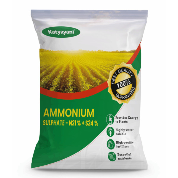 Katyayani Ammonium Sulphate | Nitrogen (21%) and Sulphur (24%) Fertilizer
